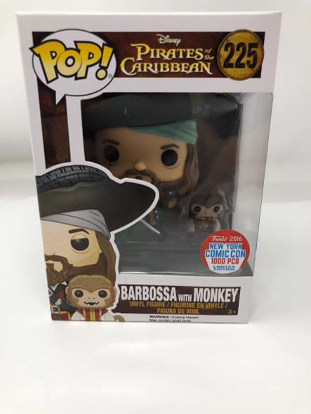 Funko POP! Disney Pirates of the Caribbean Captain Barbossa with Monkey #225 - (89928)