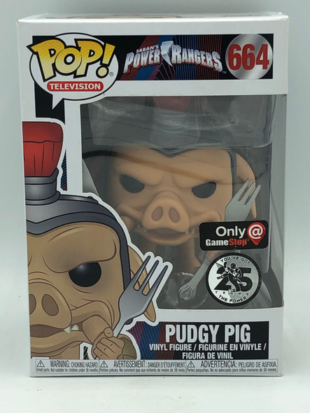 Funko POP! Television Power Rangers Pudgy Pig #664 Vinyl Figure - (45980)