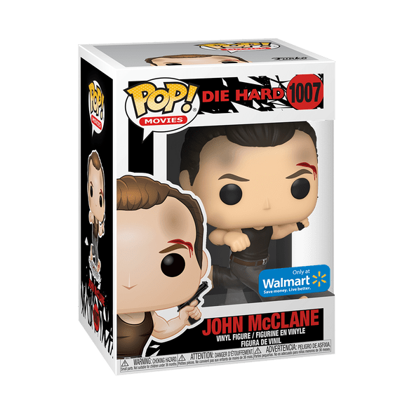 Funko POP! Movies Die Hard John McClane in Dark Tank #1007 Walmart Exclusive