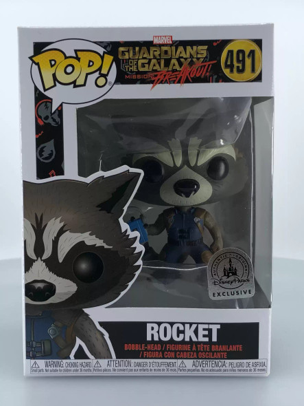 Funko POP! Marvel Guardians of the Galaxy Rocket (Mission Breakout) #491 - (92686)