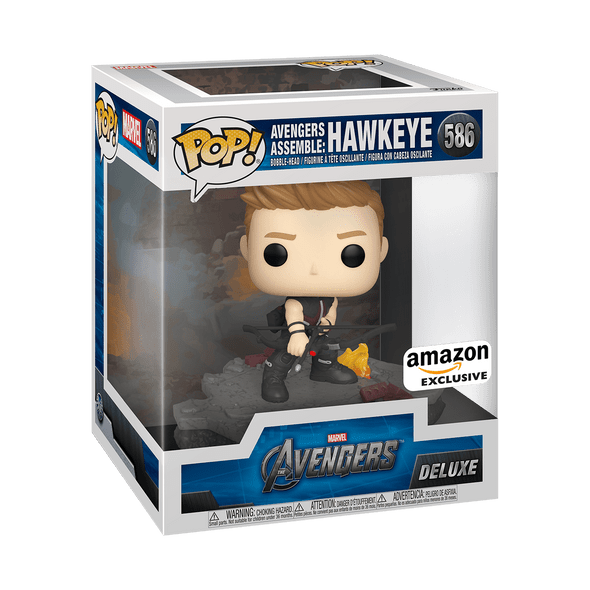 Funko POP! Marvel Avengers Assemble:Hawkeye #586 Amazon Exclusive Vinyl Figure