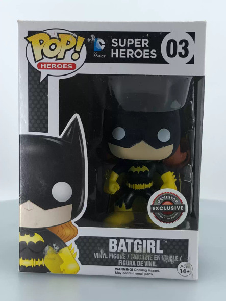 Funko POP! Heroes (DC Comics) DC Super Heroes Batgirl (Black) #3 Vinyl Figure - (92122)