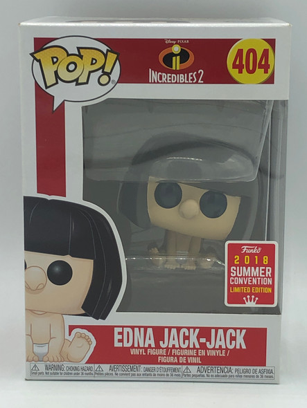 Funko POP! Disney Pixar The Incredibles 2 Edna Jack-Jack #404 Vinyl Figure - (44302)
