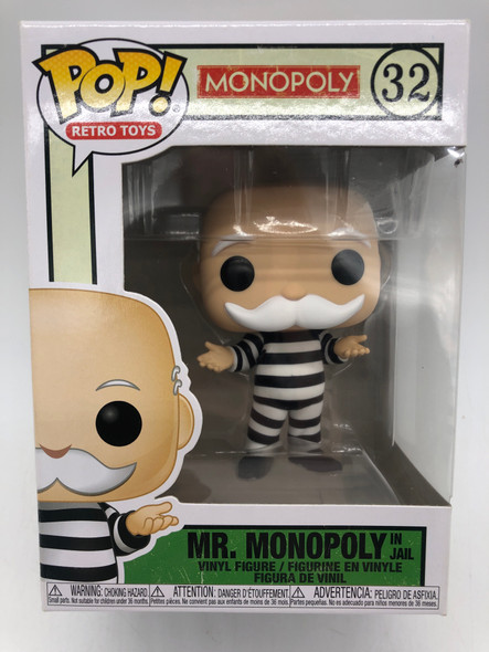 Funko POP! Retro Toys Mr. Monopoly in Jail #32 Vinyl Figure - (47119)