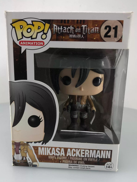 Funko POP! Animation Anime Attack on Titan (SNK) Mikasa Ackerman #21 - (97080)