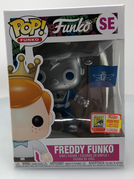 Funko POP! Freddy Funko Letterman (Blue) San-Diego Comic Con Exclusive - (97159)