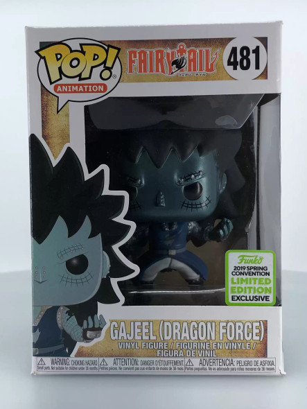 Funko POP! Animation Anime Fairy Tail Gajeel Dragon's Scales (Metallic) #481 - (95659)