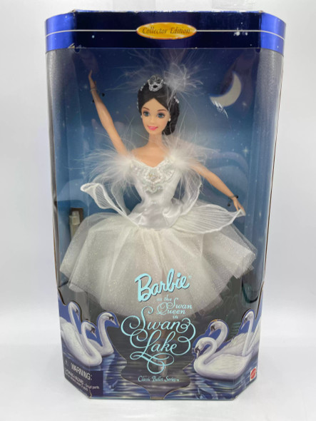 Barbie Classic Ballet Series Swan Queen (Brunette) 1998 Doll - (97635)