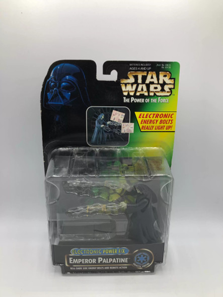Star Wars Power of the Force (POTF) Green Card Emperor Palpatine Action Figure - (96035)