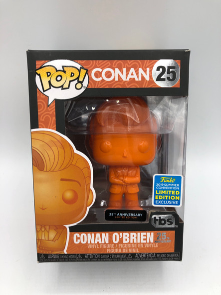 Funko POP! Celebrities Conan O'Brien (Orange) #25 Vinyl Figure - (32169)