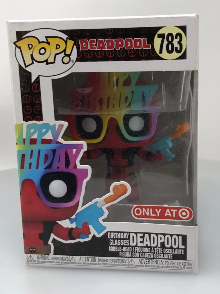 Funko POP! Marvel Birthday Glasses Deadpool #783 Vinyl Figure - (97484)