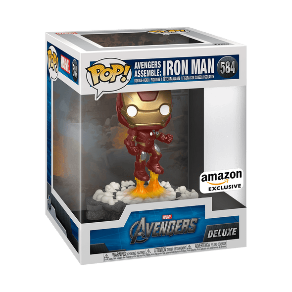 Funko POP! Marvel Avengers Assemble:Iron Man (Supersized) #584