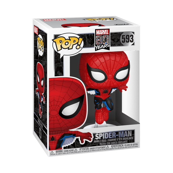 Funko POP! Marvel 80 Years Spider-Man #593 Vinyl Figure