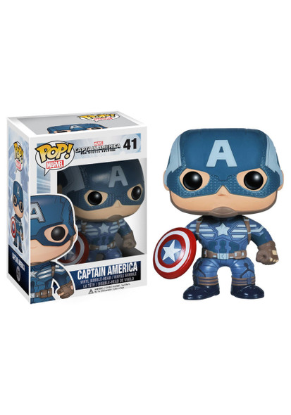 Funko POP! Marvel Captain America: Civil War Captain America #41 Vinyl Figure