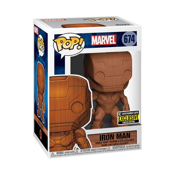 Funko POP! Marvel Iron Man (Deco) #674 Entertainment Earth Exclusive