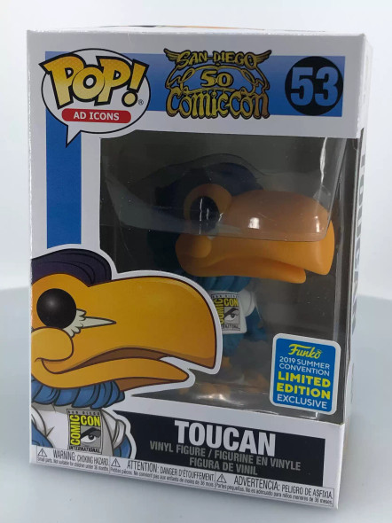 Funko POP! Ad Icons SDCC Toucan #53 Vinyl Figure - (98222)