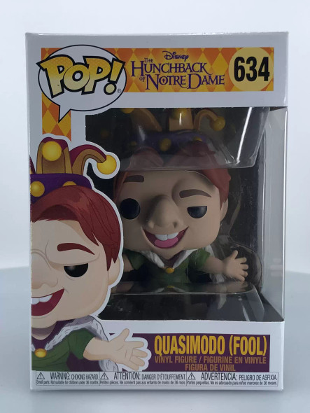 Funko POP! Movies The Hunchback of Notre Dame Quasimodo Fool #634 Vinyl Figure - (98522)