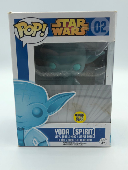 Funko POP! Star Wars Blue Box Yoda (Glow in the Dark) #2 Vinyl Figure - (48031)