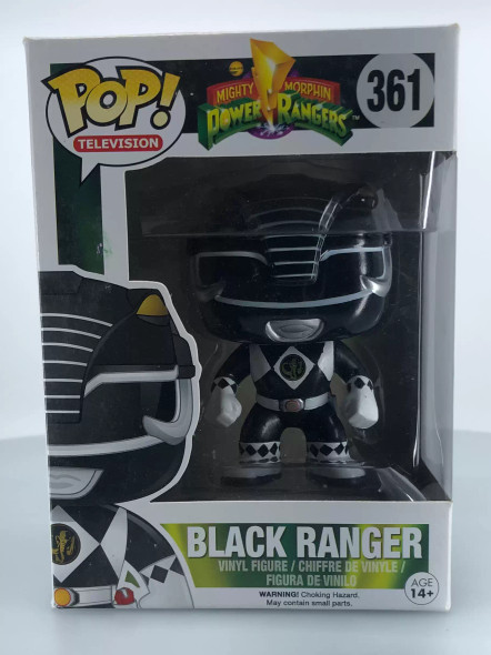 Funko POP! Television Power Rangers Black Ranger #361 Vinyl Figure - (101147)