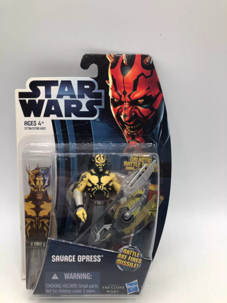 Star Wars Clone Wars Darth Maul Box Basic Figures Savage Opress Action Figure - (100465)