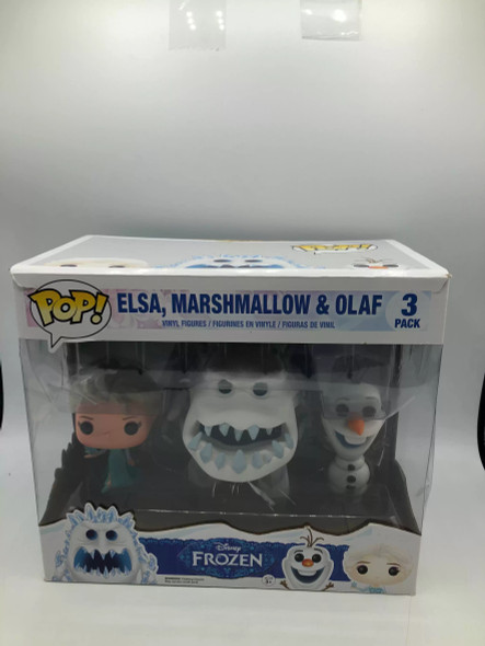 Funko POP! Disney Frozen Elsa, Marshmallow & Olaf Vinyl Figure - (100552)