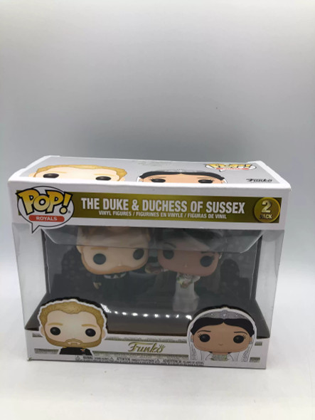 Funko POP! Icons The Royal Family The Duke and Duchess of Sussex Vinyl Figure - (100695)