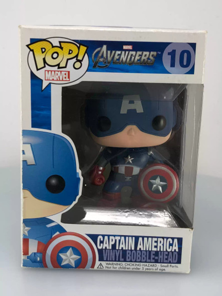 Funko POP! Marvel Avengers Captain America #10 Vinyl Figure - (102056)