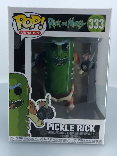 Funko POP! Animation Rick and Morty Pickle Rick #333 Vinyl Figure - (98335)