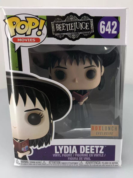 Funko POP! Movies Beetlejuice Lydia Deetz with Book #642 Vinyl Figure - (102576)