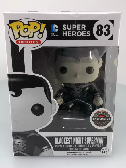 Blackest Night Superman (Black & White) #83 - (102615)