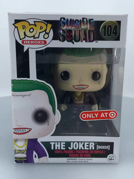 Funko POP! Heroes (DC Comics) Suicide Squad The Joker Boxer #104 Vinyl Figure - (102131)