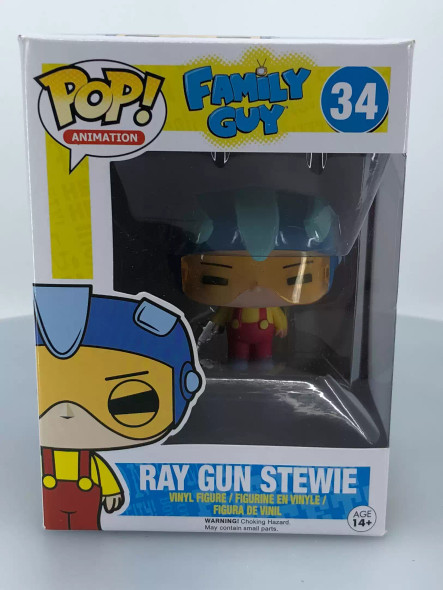 Funko POP! Animation Family Guy Ray Gun Stewie #34 Vinyl Figure - (101955)