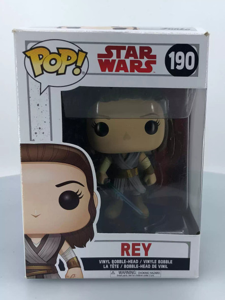 Funko POP! Star Wars The Last Jedi Rey #190 Vinyl Figure - (101922)