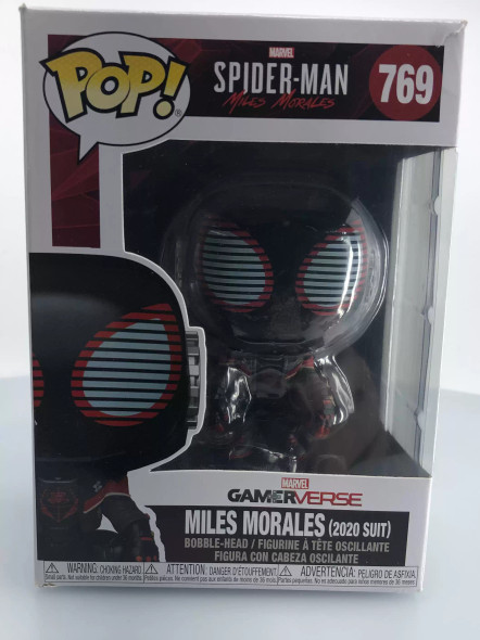 Funko POP! Games Marvel Spider-Man Gamerverse Miles Morales (2020 Suit) #769 - (104678)