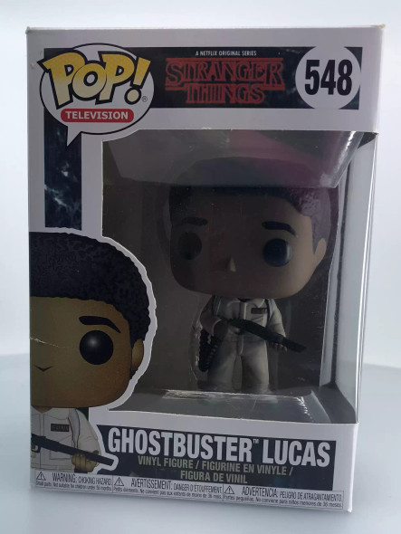 Funko POP! Television Stranger Things Ghostbuster Lucas #548 Vinyl Figure - (104784)