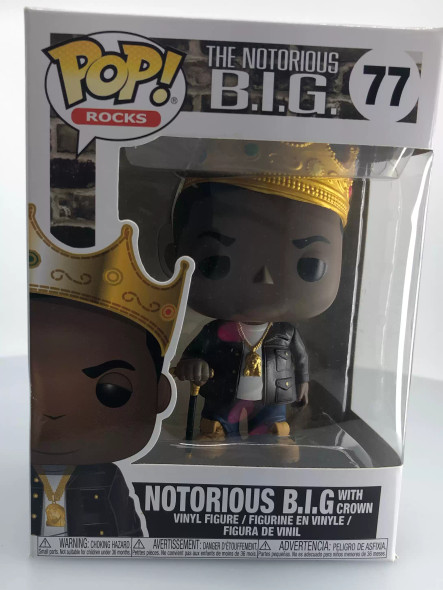 Funko POP! Rocks Notorious B.I.G #77 Vinyl Figure - (104970)