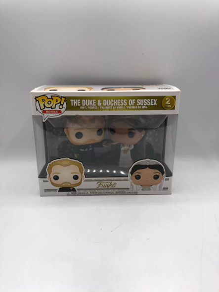 Funko POP! Icons The Royal Family The Duke and Duchess of Sussex Vinyl Figure - (105087)