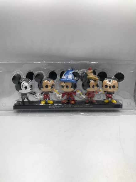 Plane Crazy Mickey, Classic Mickey, Sorcerer Mickey, Beanstalk Mickey & Mickey M - (105130)