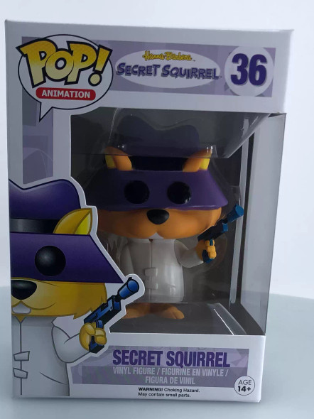 Funko POP! Animation Hanna Barbera Secret Squirrel #36 Vinyl Figure - (104207)