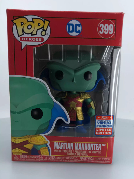 Funko POP! Heroes (DC Comics) DC Imperial Palace Martian Manhunter #399 - (104179)