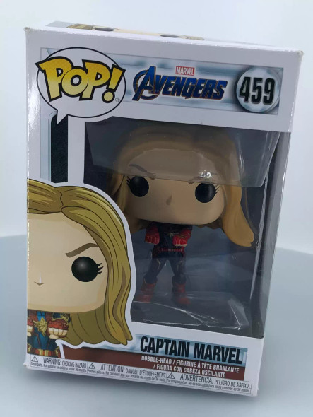 Funko POP! Avengers: Endgame Captain Marvel #459 Vinyl Figure - (103166)