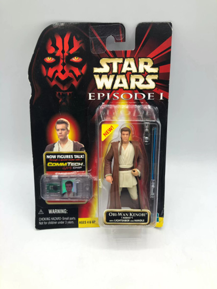 Star Wars Episode 1 Basic Figures Obi-Wan Kenobi (Naboo) Action Figure - (104538)