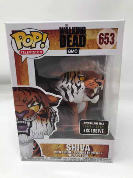 Funko POP! Television The Walking Dead Shiva the Tiger #653 Vinyl Figure - (105795)