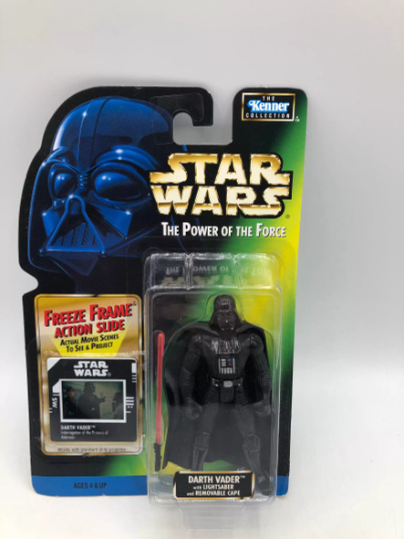 Star Wars Power of the Force (POTF) Green Card Basic Figures Darth Vader - (100186)