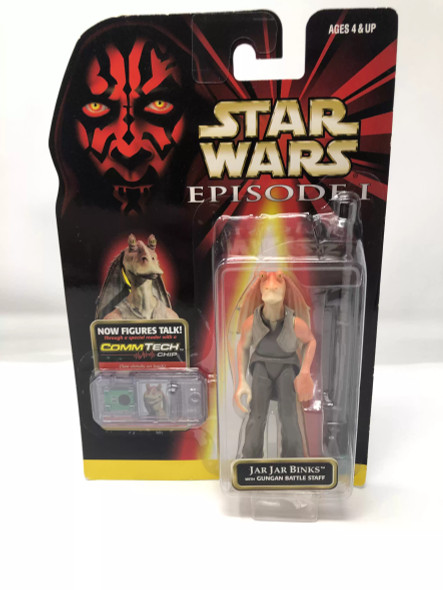 Star Wars Episode 1 Basic Figures Jar Jar Binks Action Figure - (107412)