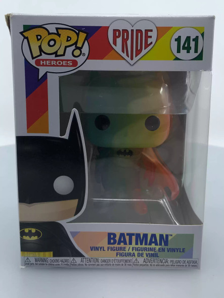 Funko POP! Heroes (DC Comics) DC Comics Batman (Rainbow) #141 Vinyl Figure - (107173)