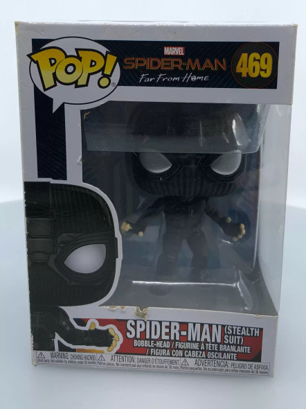 Funko POP! Marvel Spider-Man: Far From Home Spider-Man (Stealth Suit) #469 - (107018)