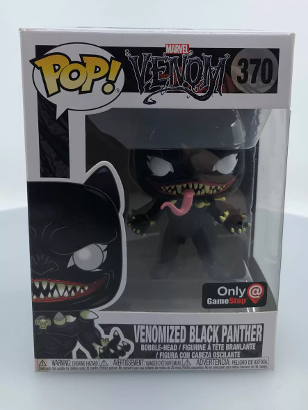 Funko POP! Marvel Venomized Black Panther #370 Vinyl Figure - (107008)