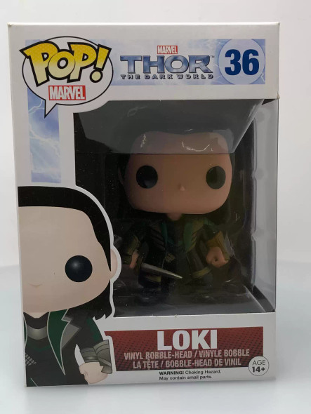 Funko POP! Marvel Loki (Thor: The Dark World) #36 Vinyl Figure - (100989)