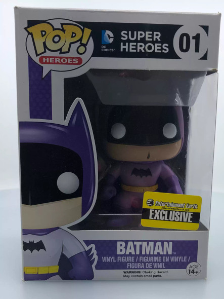Funko POP! Heroes (DC Comics) DC Comics Batman - (Purple) Vinyl Figure - (105717)